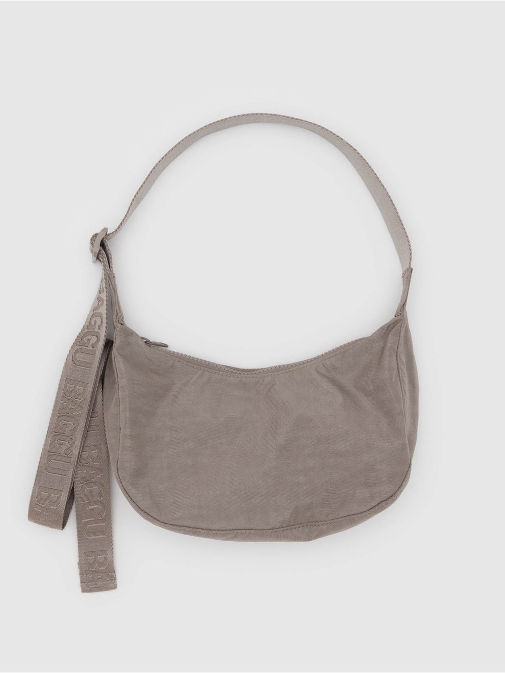 Baggu Small Crescent Bag in Dove